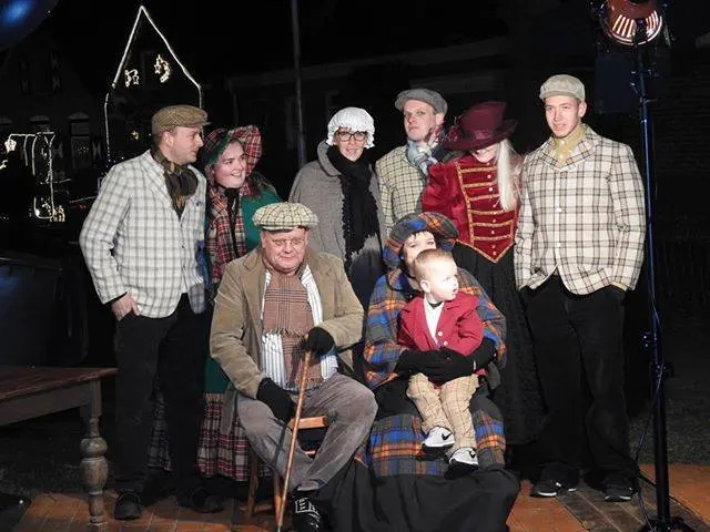 Historische Dickens-kostuums